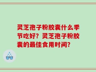 灵芝孢子粉胶囊什么季节吃好？灵芝孢子粉胶囊的最佳食用时间？