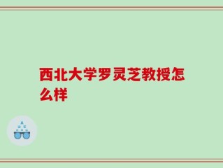 西北大学罗灵芝教授怎么样
