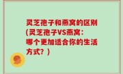 灵芝孢子和燕窝的区别(灵芝孢子VS燕窝：哪个更加适合你的生活方式？)