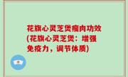 花旗心灵芝煲瘦肉功效(花旗心灵芝煲：增强免疫力，调节体质)