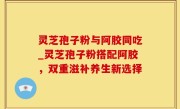 灵芝孢子粉与阿胶同吃_灵芝孢子粉搭配阿胶，双重滋补养生新选择
