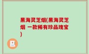 黑海灵芝烟(黑海灵芝烟 一款稀有珍品瑰宝)