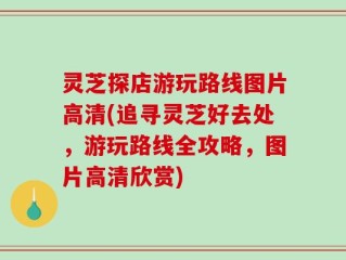 灵芝探店游玩路线图片高清(追寻灵芝好去处，游玩路线全攻略，图片高清欣赏)