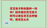 灵芝孢子粉和菌种一样吗？超市里的灵芝孢子粉可以用在灵芝这种植吗，我该怎么办