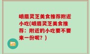 峨眉灵芝美食推荐附近小吃(峨眉灵芝美食推荐：附近的小吃要不要来一份呢？)