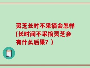 灵芝长时不采摘会怎样(长时间不采摘灵芝会有什么后果？)
