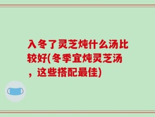 入冬了灵芝炖什么汤比较好(冬季宜炖灵芝汤，这些搭配最佳)