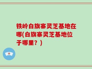 铁岭白旗寨灵芝基地在哪(白旗寨灵芝基地位于哪里？)