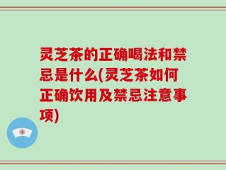 灵芝茶的正确喝法和禁忌是什么(灵芝茶如何正确饮用及禁忌注意事项)