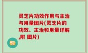 灵芝片功效作用与主治与用量图片(灵芝片的功效、主治和用量详解,附 图片)