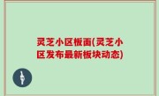 灵芝小区板面(灵芝小区发布最新板块动态)