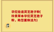 华佗拾遗灵芝孢子粉(珍贵草本华佗灵芝孢子粉，助您重焕活力)