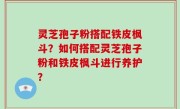 灵芝孢子粉搭配铁皮枫斗？如何搭配灵芝孢子粉和铁皮枫斗进行养护？