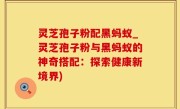 灵芝孢子粉配黑蚂蚁_灵芝孢子粉与黑蚂蚁的神奇搭配：探索健康新境界)