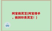 阿宝摘灵芝(阿宝得手，摘到珍贵灵芝！)