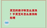 灵芝的孢子粉怎么清洗？干灵芝片怎么清洗和处理