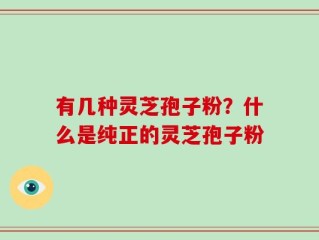 有几种灵芝孢子粉？什么是纯正的灵芝孢子粉