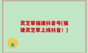 灵芝草福建抖音号(福建灵芝草上线抖音！)