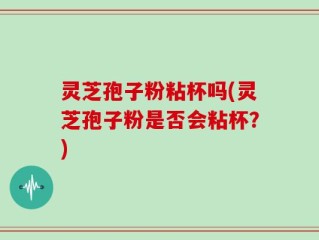 灵芝孢子粉粘杯吗(灵芝孢子粉是否会粘杯？)
