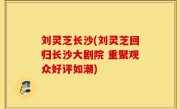 刘灵芝长沙(刘灵芝回归长沙大剧院 重聚观众好评如潮)