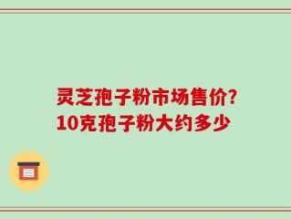 灵芝孢子粉市场售价？10克孢子粉大约多少