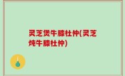 灵芝煲牛膝杜仲(灵芝炖牛膝杜仲)