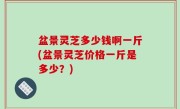 盆景灵芝多少钱啊一斤(盆景灵芝价格一斤是多少？)