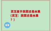 灵芝属于蔬菜还是水果(灵芝：蔬菜还是水果？)