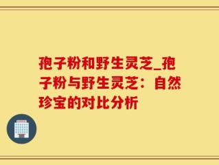 孢子粉和野生灵芝_孢子粉与野生灵芝：自然珍宝的对比分析