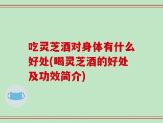 吃灵芝酒对身体有什么好处(喝灵芝酒的好处及功效简介)