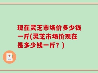 现在灵芝市场价多少钱一斤(灵芝市场价现在是多少钱一斤？)