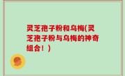 灵芝孢子粉和乌梅(灵芝孢子粉与乌梅的神奇组合！)