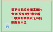 灵芝仙鹤纹身图案图片大全(纹身爱好者必看：收集的精美灵芝与仙鹤图案大全