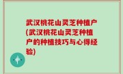 武汉桃花山灵芝种植户(武汉桃花山灵芝种植户的种植技巧与心得经验)