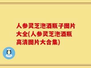 人参灵芝泡酒瓶子图片大全(人参灵芝泡酒瓶高清图片大合集)