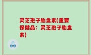 灵芝孢子胎盘素(重要保健品：灵芝孢子胎盘素)