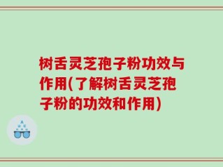 树舌灵芝孢子粉功效与作用(了解树舌灵芝孢子粉的功效和作用)