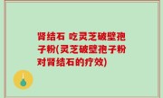 肾结石 吃灵芝破壁孢子粉(灵芝破壁孢子粉对肾结石的疗效)