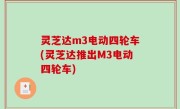 灵芝达m3电动四轮车(灵芝达推出M3电动四轮车)
