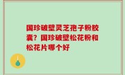国珍破壁灵芝孢子粉胶囊？国珍破壁松花粉和松花片哪个好