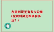 左贡到灵芝有多少公里(左贡到灵芝距离有多远？)