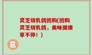 灵芝烧乳鸽团购(团购灵芝烧乳鸽，美味健康享不停！)