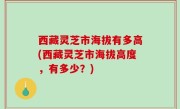 西藏灵芝市海拔有多高(西藏灵芝市海拔高度，有多少？)
