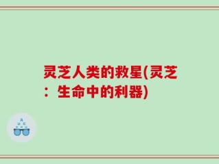 灵芝人类的救星(灵芝：生命中的利器)