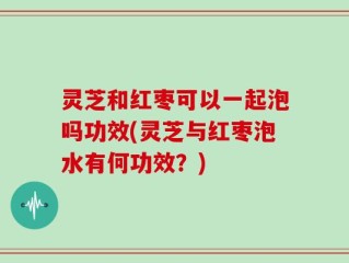 灵芝和红枣可以一起泡吗功效(灵芝与红枣泡水有何功效？)