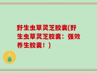 野生虫草灵芝胶囊(野生虫草灵芝胶囊：强效养生胶囊！)