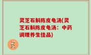 灵芝石斛陈皮龟汤(灵芝石斛陈皮龟汤：中药调理养生佳品)