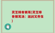 灵芝排骨银耳(灵芝排骨银耳汤：滋润又养生)
