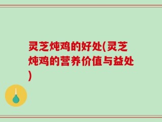 灵芝炖鸡的好处(灵芝炖鸡的营养价值与益处)