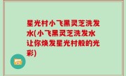 星光村小飞黑灵芝洗发水(小飞黑灵芝洗发水让你焕发星光村般的光彩)